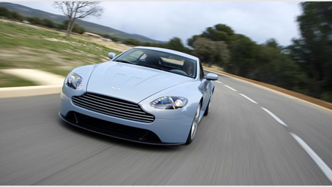 Aston Martin V12 Vantage RS front three-quarter
