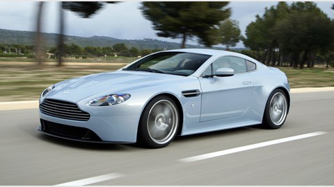 Aston Martin V12 Vantage RS front three-quarter