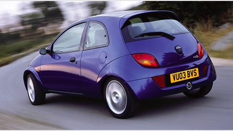Ford SportKa rear three-quarter