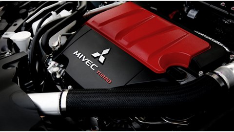 Mitsubishi Lancer Evo X interior