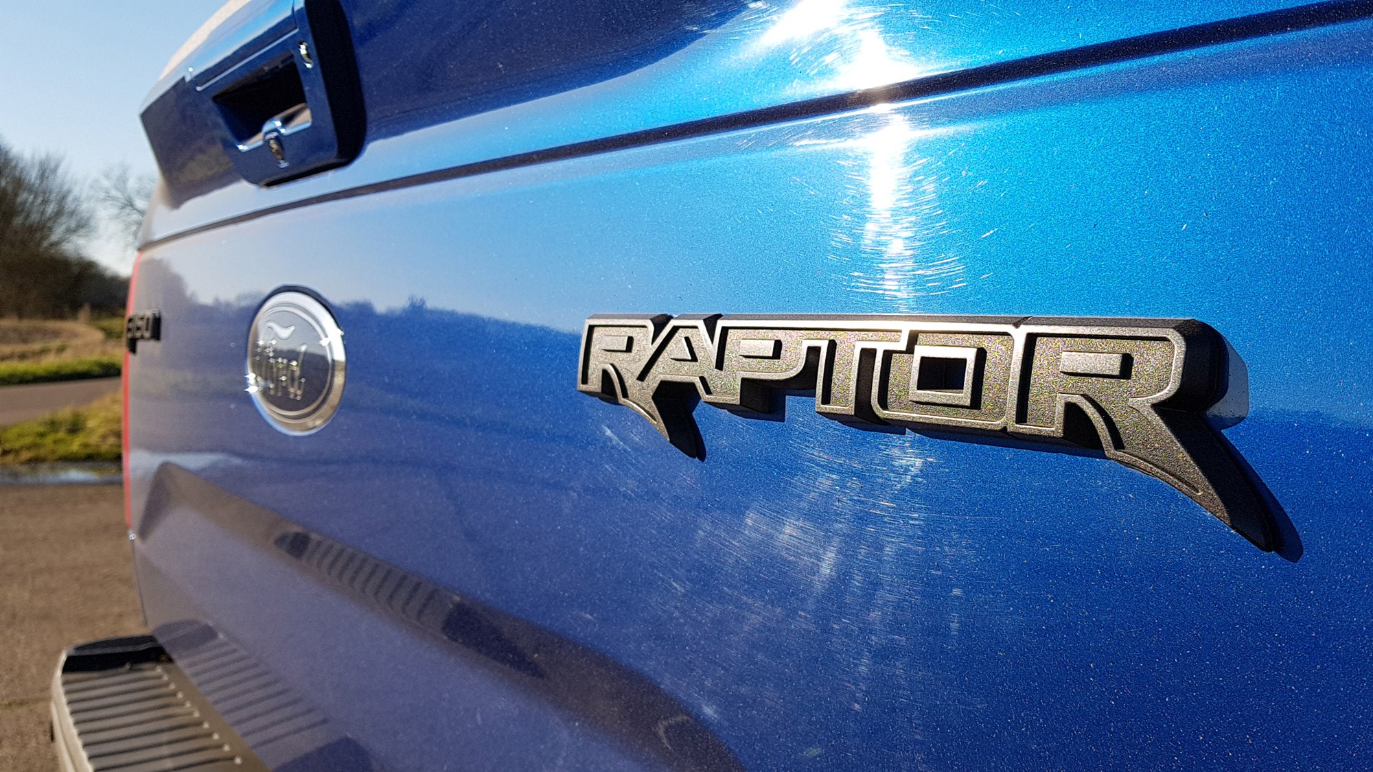 Ford Raptor rear badge