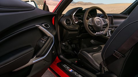 Inside the Chevrolet Camaro ZL1 cabin