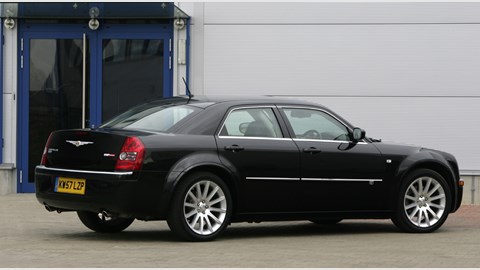 Chrysler 300C CRD SRT Design first drive car review: rear three-quarter photo