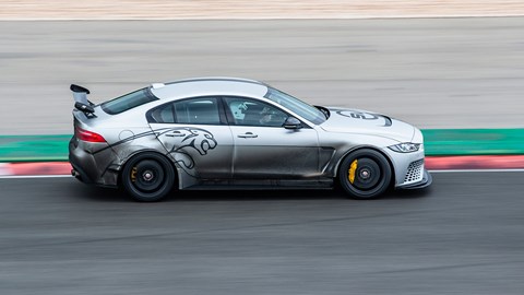 We drove the Jaguar Project 8 at Portimao in Portugal