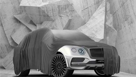 Teaser so far reveals a vast smoked front alloy and carbon bonnet