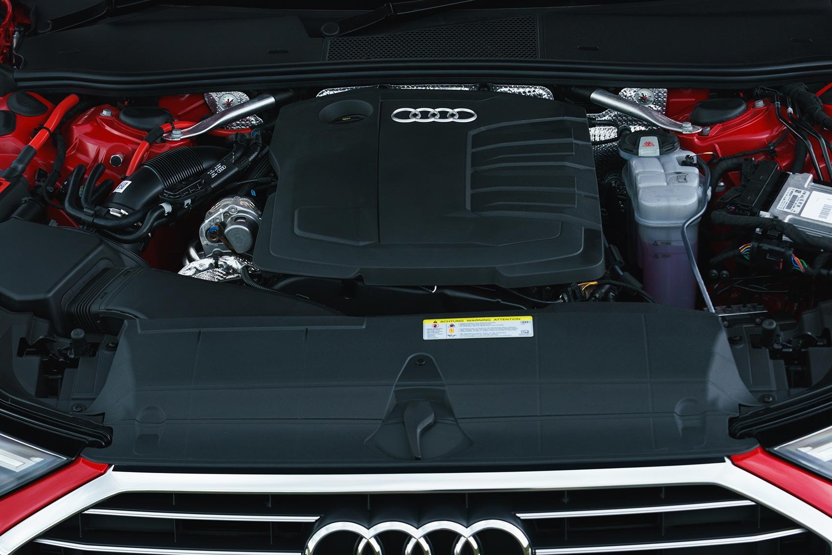 Diesel engines will predominate in the new Audi A6 for the time being