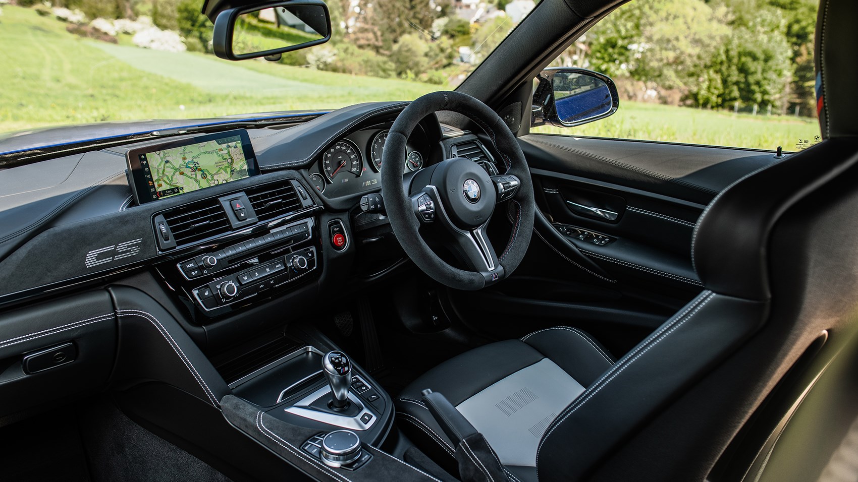 BMW M3 CS interior