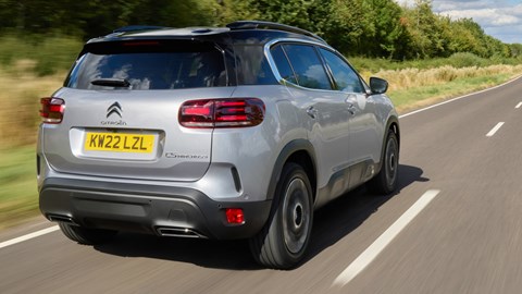 2022 Citroen C5 Aircross rear 3/4