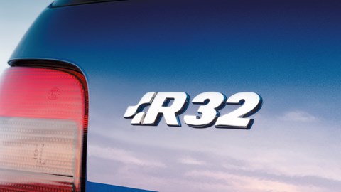 VW Golf Mk4 R32 review - rear badge