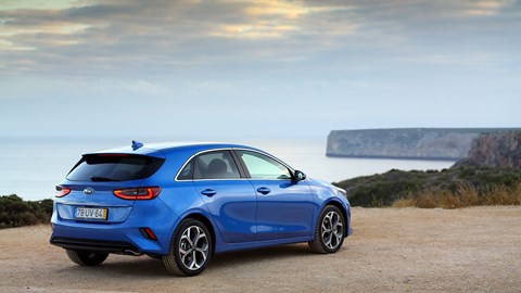 New Kia Ceed is a five-door hatchback, very European looking