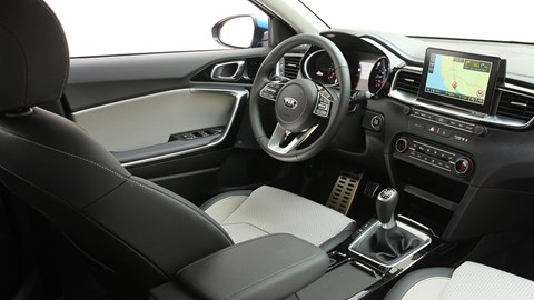 New Kia Ceed interior: very Euro-centric, and plenty of the latest tech onboard