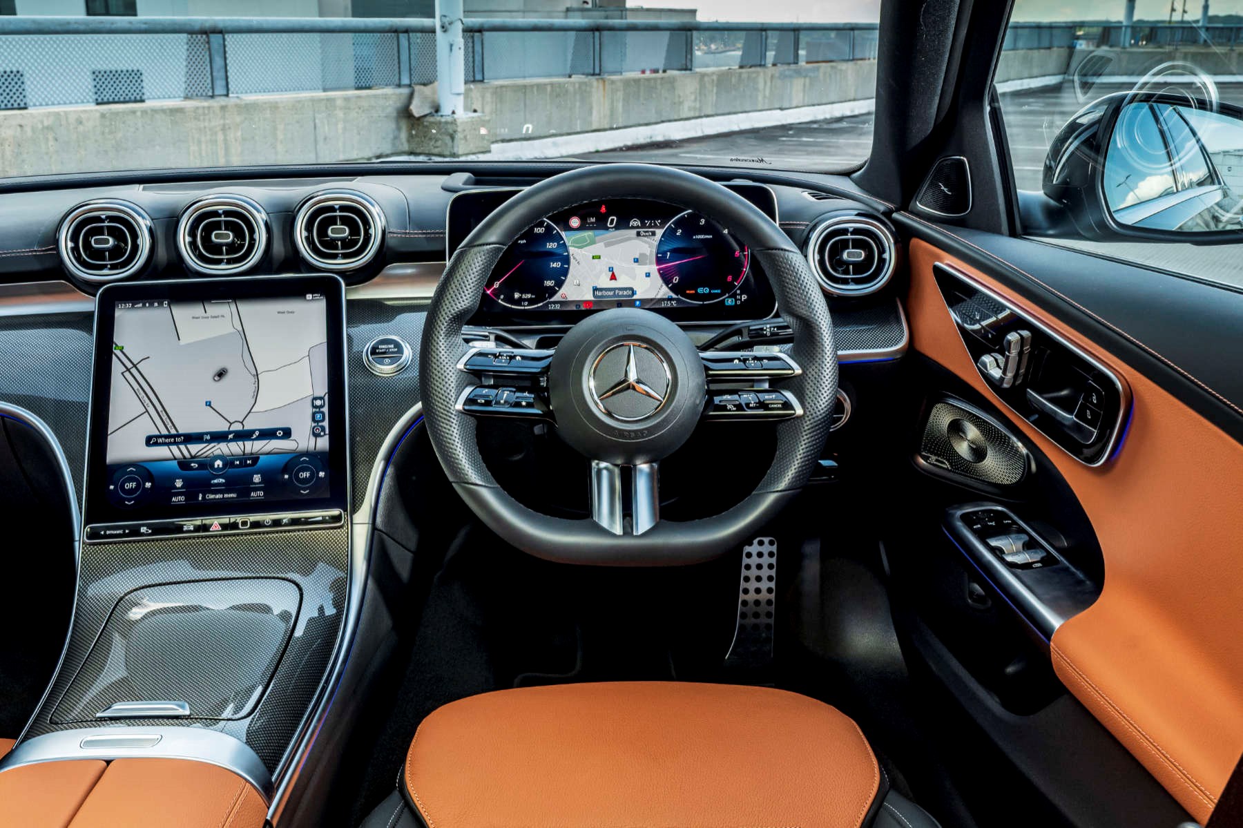 2021 Mercedes-Benz C-Class interior