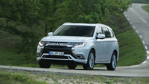 The Mitsubishi Outlander hybrid SUV. The CAR review