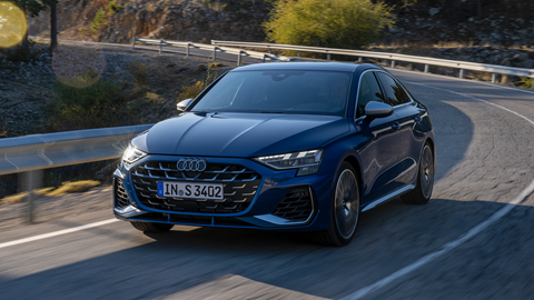 Audi S3 (2024) front driving