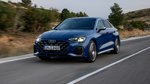 Audi S3 (2024) front driving