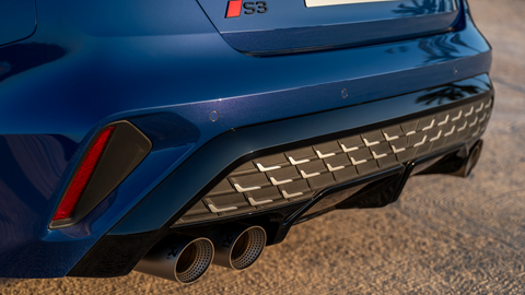 Audi S3 (2024) diffuser