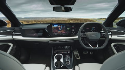 Audi A6 Avant review - right-hand-drive interior