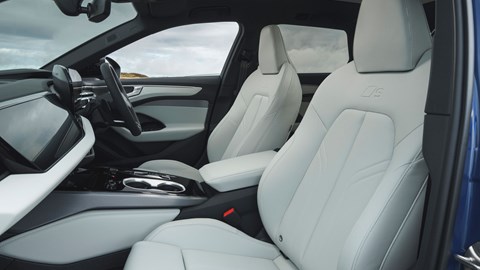 Audi A6 Avant review - front seats