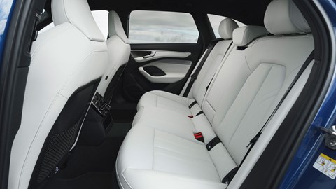 Audi A6 Avant review - rear seats