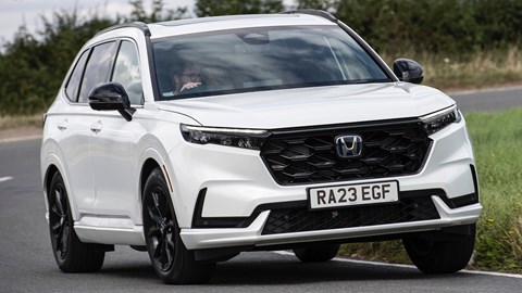 Honda CR-V front cornering