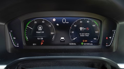 Honda CR-V drivers display
