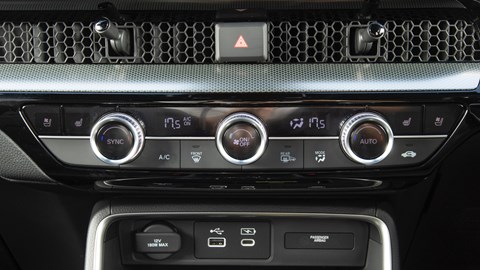 Honda CR-V heater control
