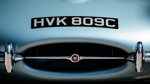 The Jaguar Reborn E-Type period grille