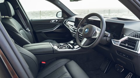 BMW X5 50e interior front