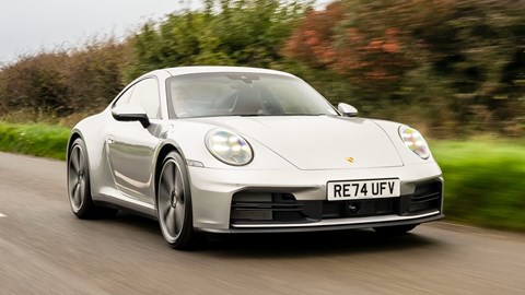 992.2 Porsche 911 Carrera 2 front driving