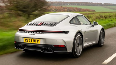 992.2 Porsche 911 Carrera 2 rear driving