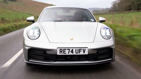 992.2 Porsche 911 Carrera 2 front driving