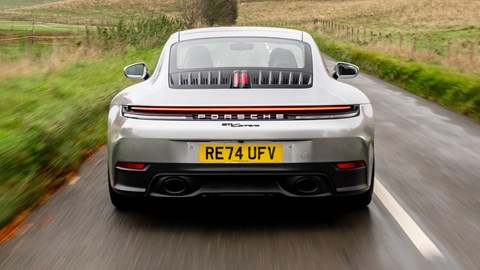 992.2 Porsche 911 Carrera 2 rear driving