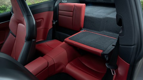 992.2 Porsche 911 Carrera 2 rear interior
