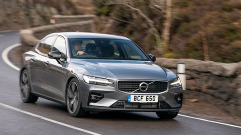 Volvo S60 front cornering