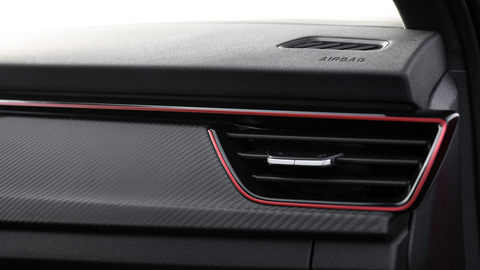 Skoda Scala (2024) Monte Carlo interior detail