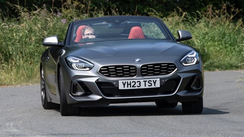 BMW Z4 front cornering