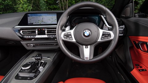 BMW Z4 driving position