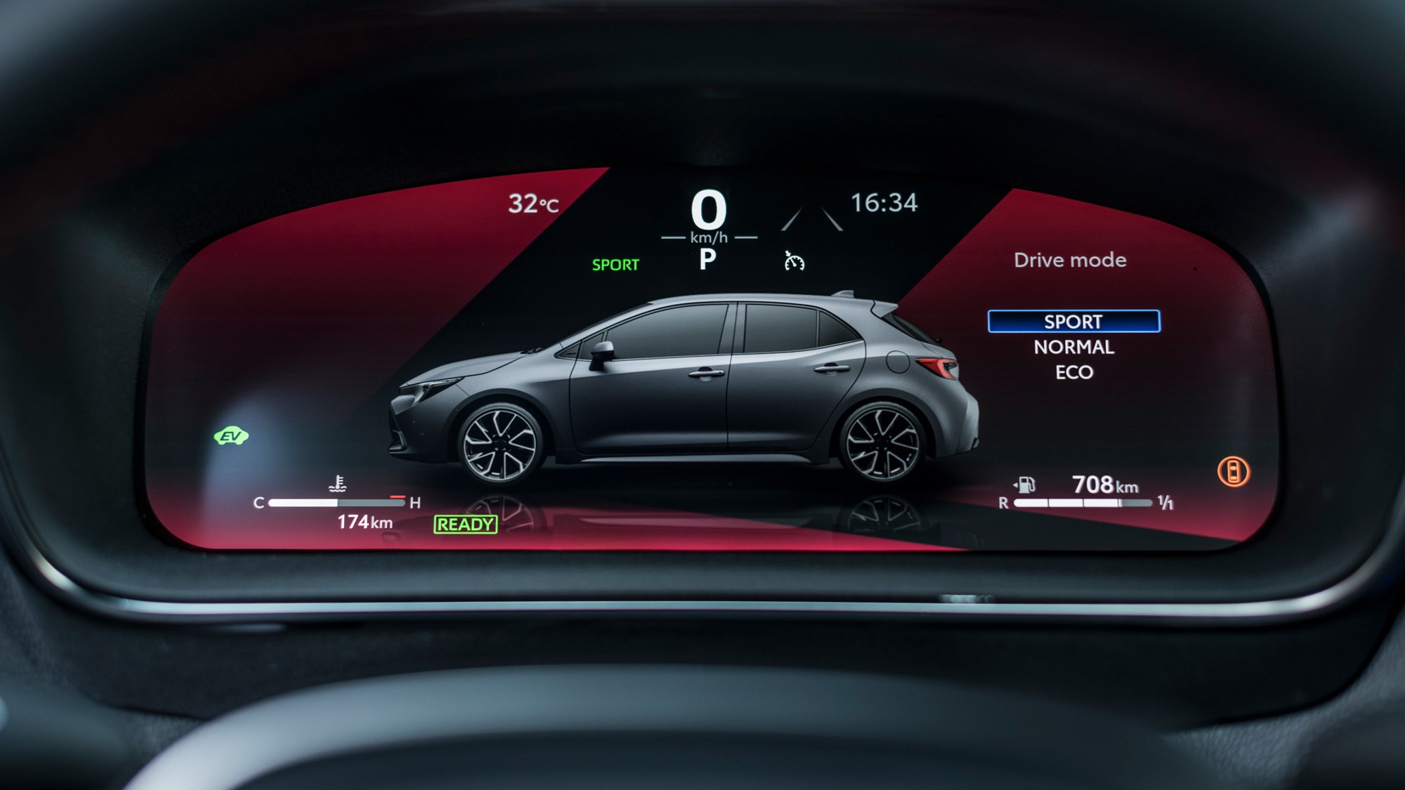 Toyota Corolla review, 2023 facelift, pre-production, digital instrument panel