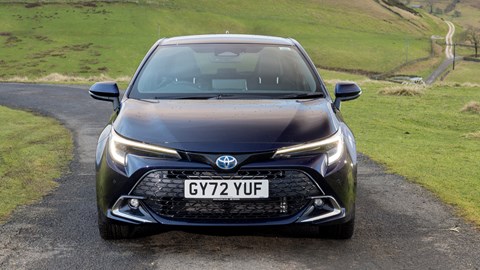 Toyota Corolla - 2023 facelift review, dead-on front view