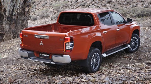 Big loadbay as standard on the new 2019 Mitsubishi L200 pick-up