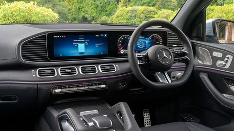 Mercedes GLE SUV steering