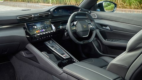 Peugeot 508 SW review - interior, infotainment system