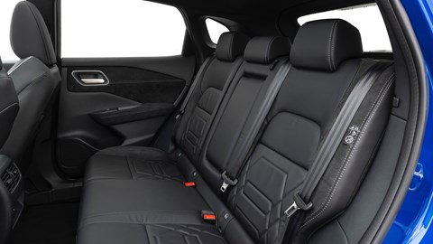 Nissan Qashqai (2025) rear seats