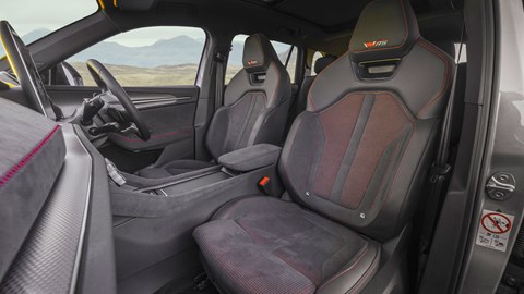 Skoda Kodiaq vRS review - front seats