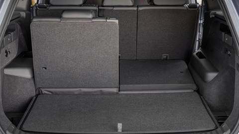 Skoda Kodiaq vRS review - boot, rear seats