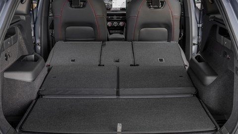 Skoda Kodiaq vRS review - maximum load space with all seats folded