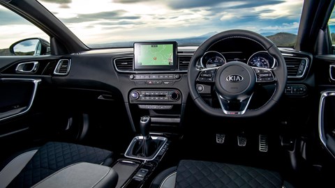 Kia Proceed interior: a well equipped cabin