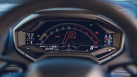 Lamborghini Huracan dials