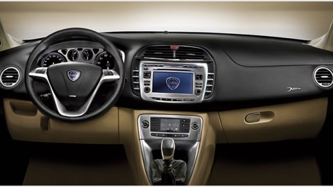 Lancia Delta first drive CAR review: interior photo