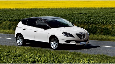 Lancia Delta first drive CAR review: front three-quarter photo